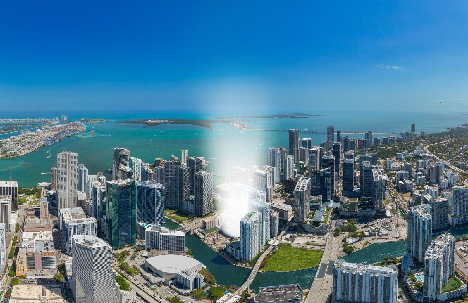 Viceroy Brickell havadan görünüm